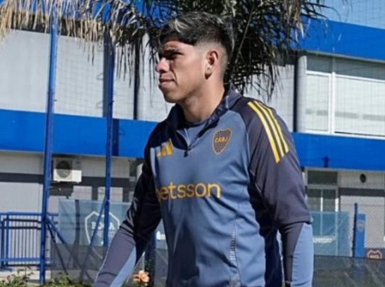 Apareció el chileno Palacios