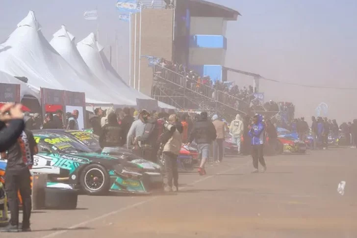 Por el viento no se corrió la final del TC