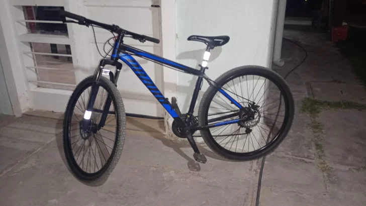 La Policía recuperó una bicicleta robada por dos ladrones que lograron escapar La Policía recuperó una bicicleta robada por dos ladrones que lograron escapar