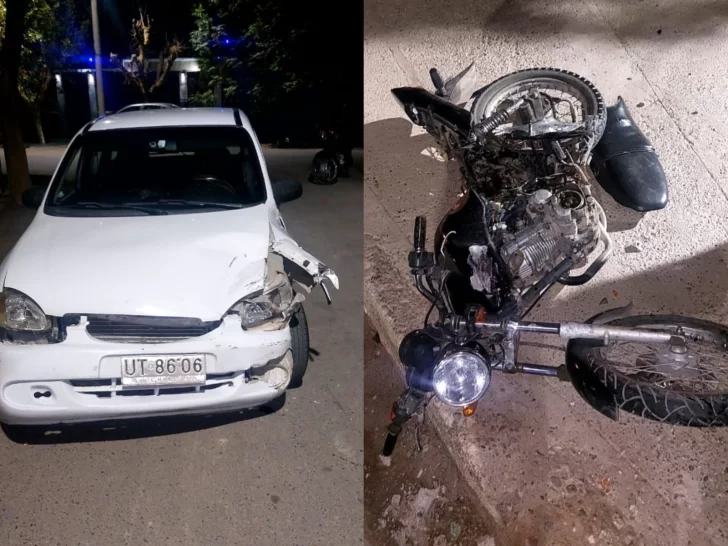 Un motociclista chocó contra un conductor chileno que iba con casi el doble de alcohol en sangre Un motociclista chocó contra un conductor chileno que iba con casi el doble de alcohol en sangre