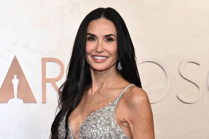 La reacción de Demi Moore al perder el Oscar a Mejor actriz