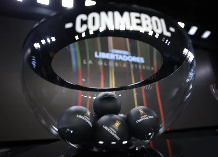 Se definieron los grupos de la Copa Libertadores: así quedaron los equipos argentinos