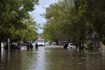 Caos y muerte por brutal temporal en Bahía Blanca