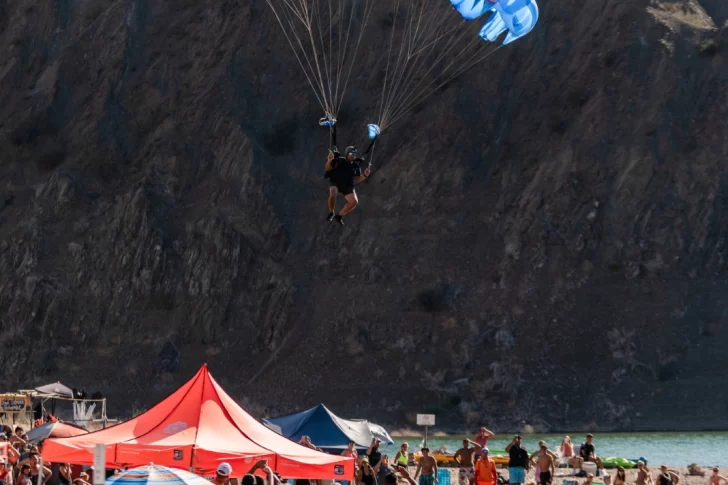 Magia aérea en Punta Negra