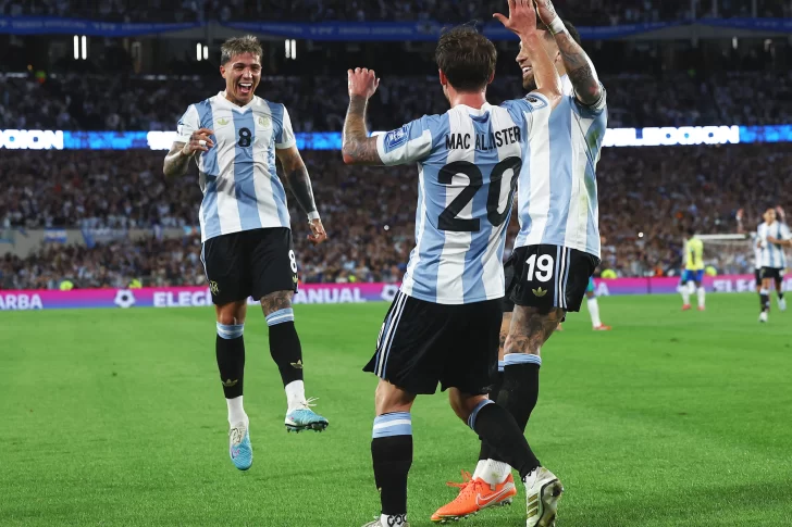 Argentina y una fiesta total