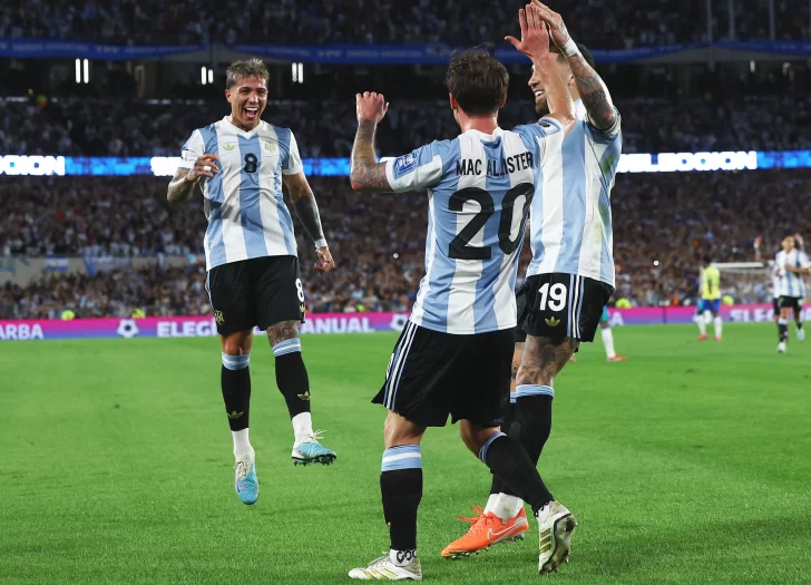 Argentina y una fiesta total