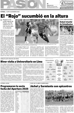 Tapa Pasión 02 de Abril de 2025