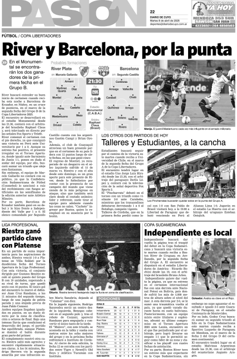 Tapa Pasión 08 de Abril de 2025