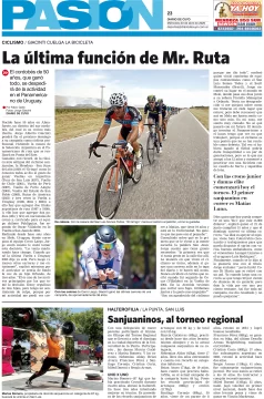 Tapa Pasión 23 de Abril de 2025