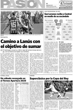 Tapa Pasión 26 de Abril de 2025