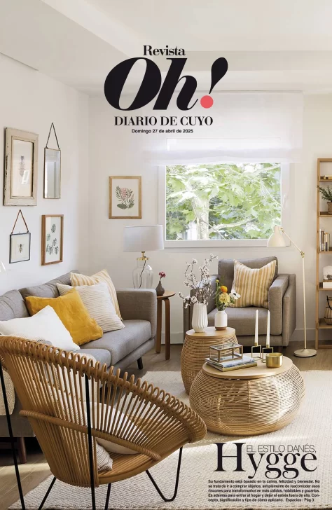 Tapa Revista Oh! 27 de Abril de 2025