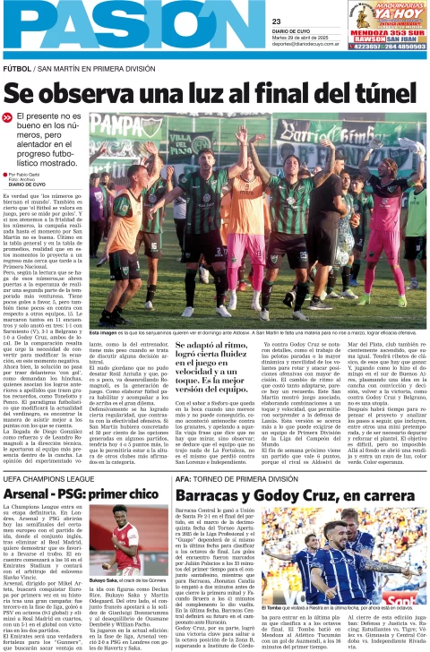 Tapa Pasión 29 de Abril de 2025