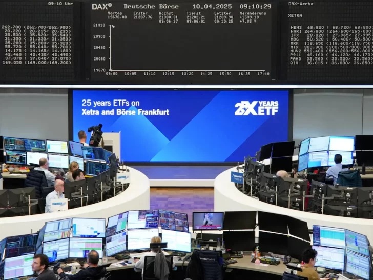 Las bolsas europeas abrieron al alza impulsadas por la pausa arancelaria de Trump