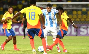 La Selección argentina Sub 17 no pudo ante Colombia y jugará el Repechaje para clasificar al próximo Mundial La Selección argentina Sub 17 no pudo ante Colombia y jugará el Repechaje para clasificar al próximo Mundial