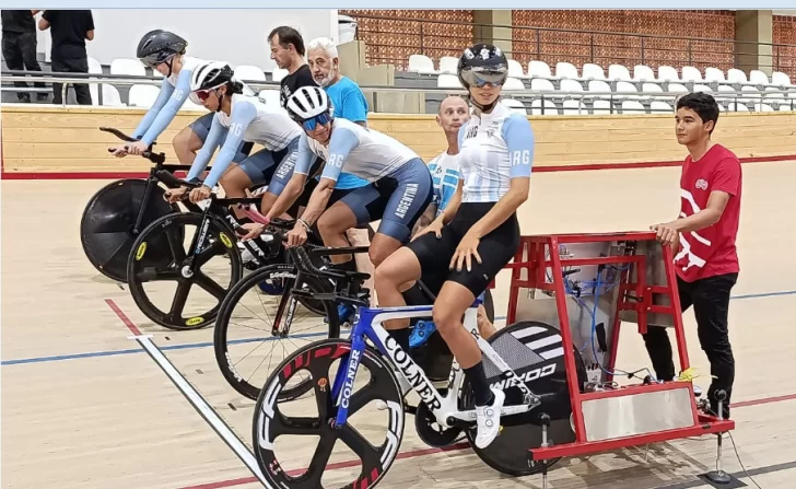 Los sanjuaninos en las cuartetas: Panamericanos de Pista