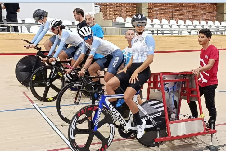 Los sanjuaninos en las cuartetas: Panamericanos de Pista