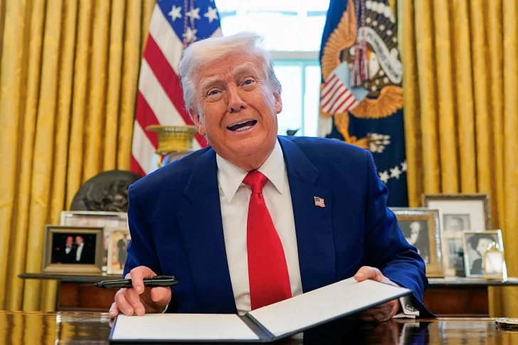Día de locos tras el giro de Trump por los aranceles