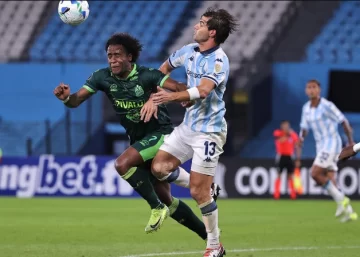 Baldazo de agua fría para Racing