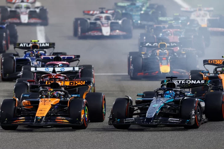 Piastri ganó de punta a punta