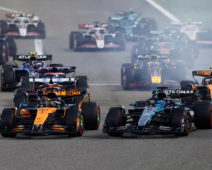 Piastri ganó de punta a punta