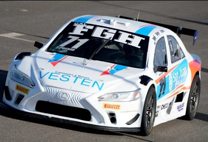 Persia subió al podio ayer en el “Traverso”