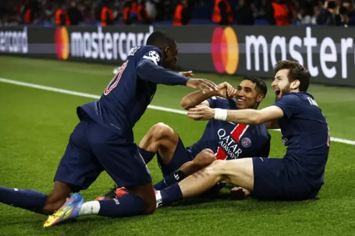 El PSG puso un pie en la final