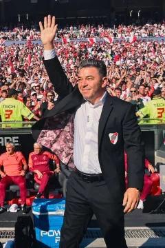 La alegría de Gallardo por la “semana redonda” de River