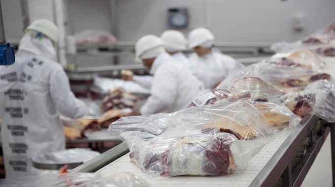 Las exportaciones de carne vacuna tuvieron una fuerte caída en el primer trimestre del año