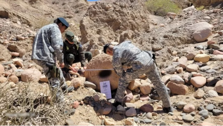 Hallan en Angualasto elementos arqueológicos utilizados por pueblos originarios Hallan en Angualasto elementos arqueológicos utilizados por pueblos originarios