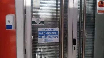 Qué pasará con los bancos y cómo se podrá operar durante el paro