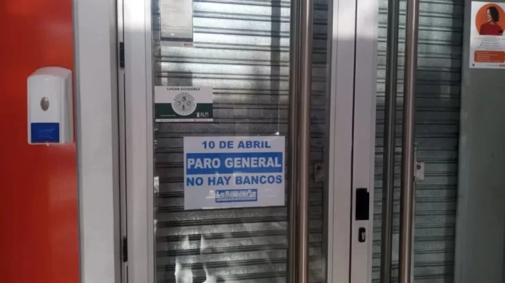 Qué pasará con los bancos y cómo se podrá operar durante el paro