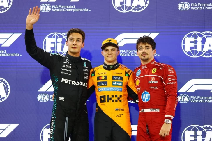 Russell y Antonelli, sancionados en la clasificación de Bahréin tras un error de Mercedes