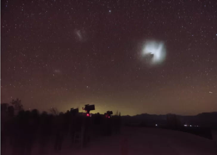 La extraña luz que surcó la noche sanjuanina y quedó registrada: la explicación La extraña luz que surcó la noche sanjuanina y quedó registrada: la explicación