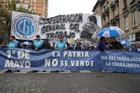 Marcha de la CGT por el Día del Trabajador
