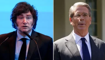 Milei se reunió con el secretario del Tesoro de EE.UU. en medio del debut del nuevo esquema cambiario