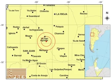Un sismo de 3.5° se sintió en Valle Fértil y alrededores Un sismo de 3.5° se sintió en Valle Fértil y alrededores