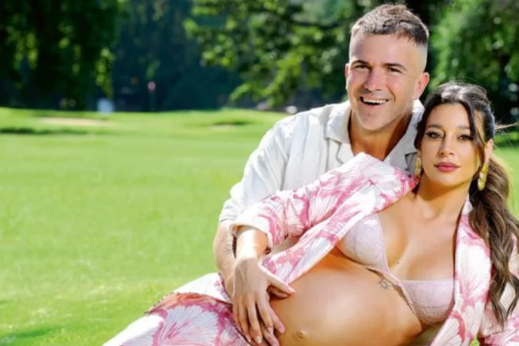 Las tiernas imágenes de Sol Pérez con su bebé