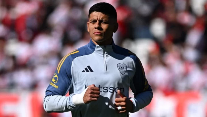 La provocación de Marcos Rojo para los hinchas de River antes del Superclásico