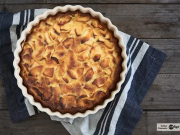 Receta para preparar la más rica tarta casera de manzana