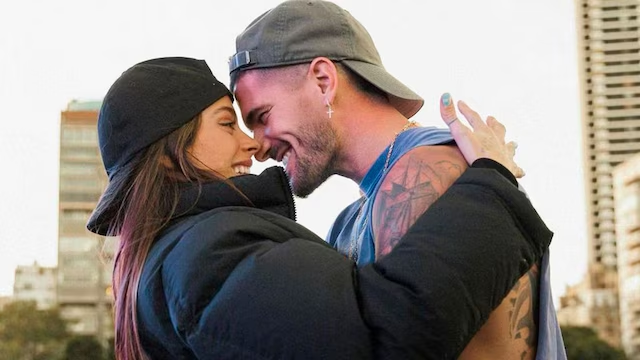 Juntos y enamorados: Tini Stoessel y Rodrigo de Paul se fueron a Madrid