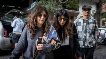 Las reacciones de Dalma, Gianinna y Jana Maradona y Verónica Ojeda tras la nulidad del juicio