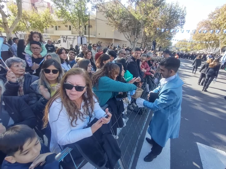 Día patrio en San Juan: las imágenes del desfile del 25 de Mayo