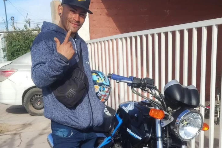 Un joven fanático de las motos perdió la vida en el acto en un accidente en Ruta 40