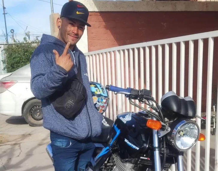 Un joven fanático de las motos perdió la vida en el acto en un accidente en Ruta 40