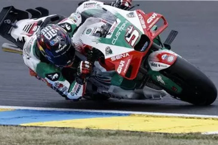 Zarco se dio el gusto  y festejó en Le Mans