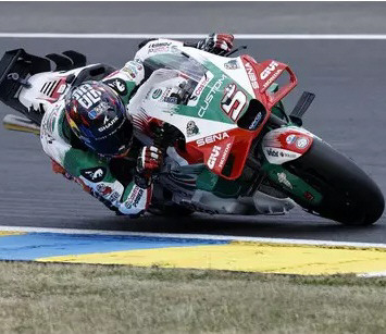 Zarco se dio el gusto y festejó en Le Mans Zarco se dio el gusto y festejó en Le Mans