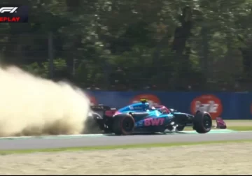 Colapinto, cal y arena en Imola