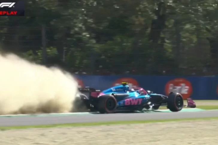 Colapinto, cal y arena en Imola