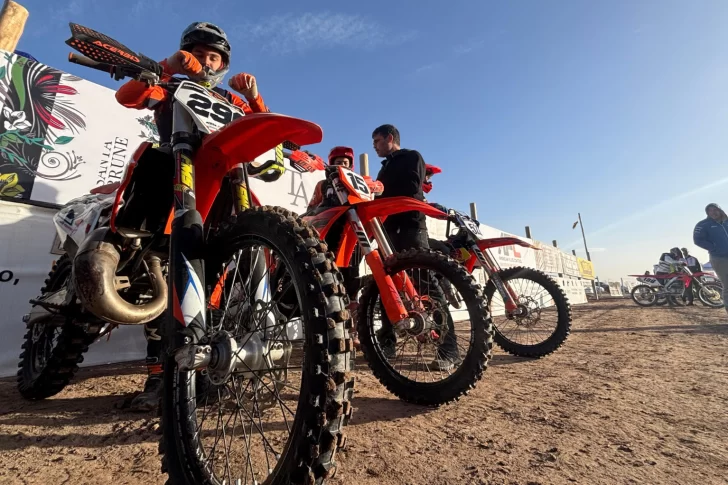 Santa Lucía tuvo su fiesta motociclista