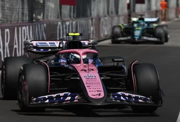 Colapinto terminó feliz en Mónaco